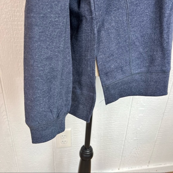 NEW Wildfox Social Spell Out Navy Blue Statement Sweatshirt Large - Picture 4 of 12